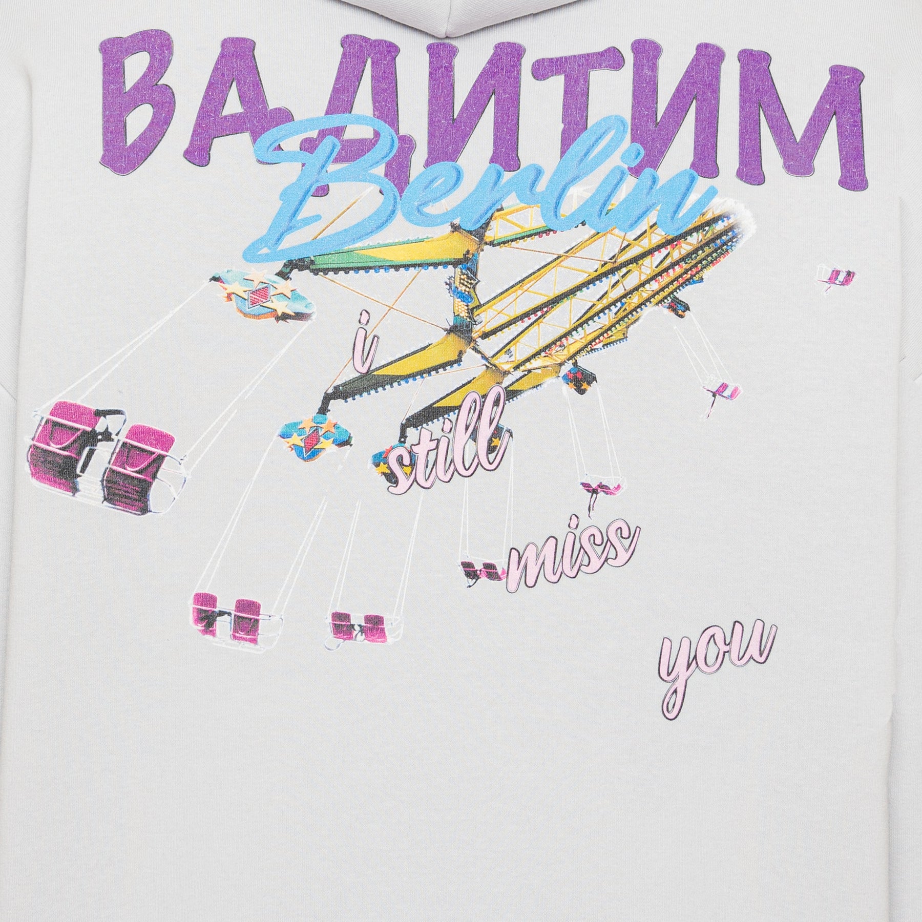 GREY ADVENTURE PARK HOODIE HOODIE Vaditim