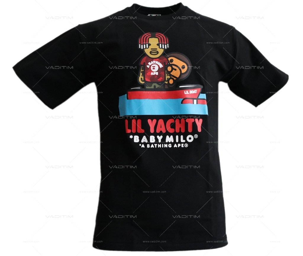 BAPE Baby Milo x Lil Yachty Tee #2 Black