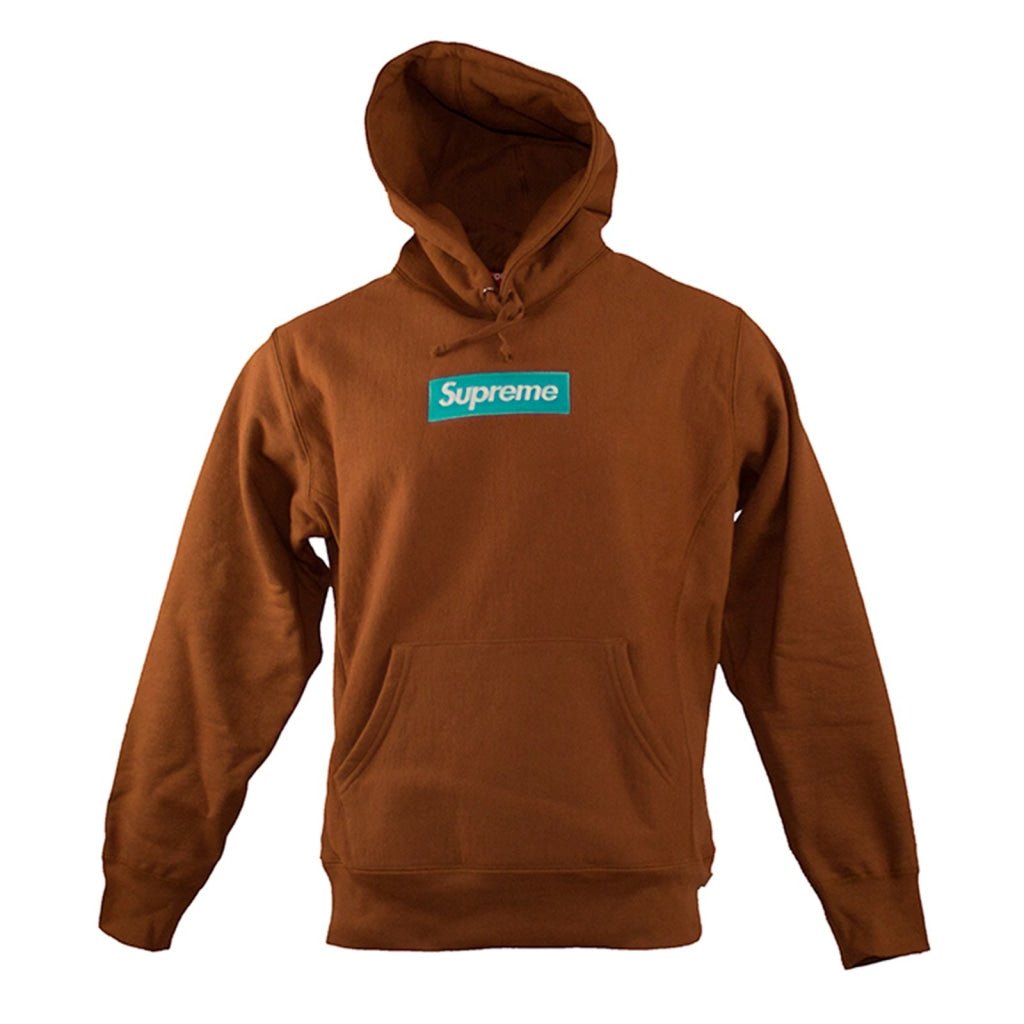 Box Logo Hooded Sweatshirt (FW17) Rust Supreme vendor-unknown   