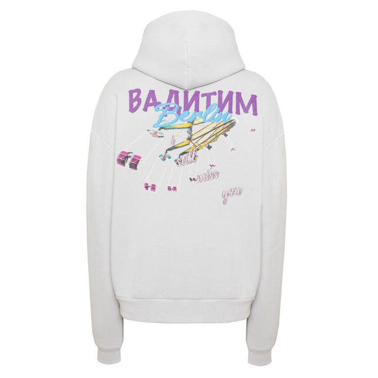 GREY ADVENTURE PARK HOODIE HOODIE Vaditim