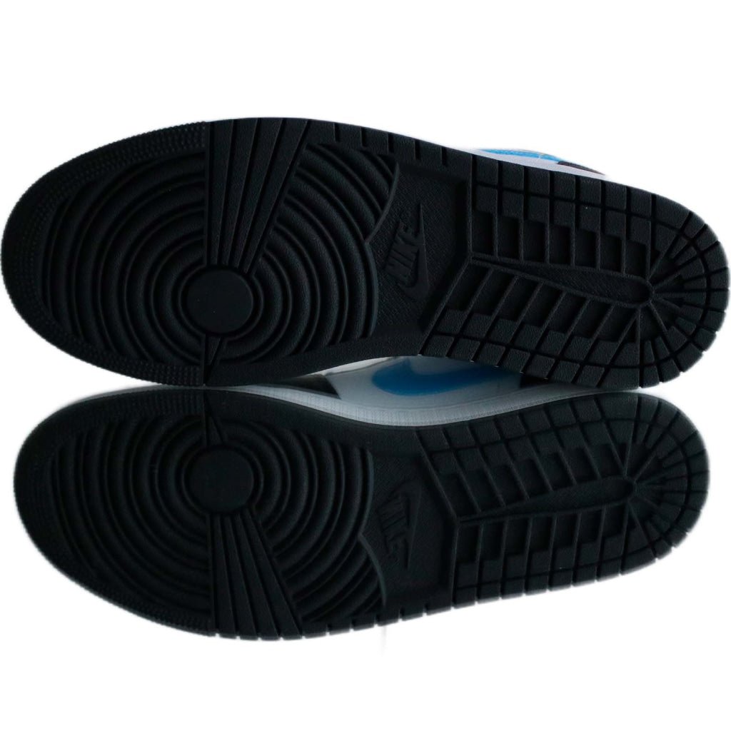 Jordan 1 Low Black University Blue White Vaditim
