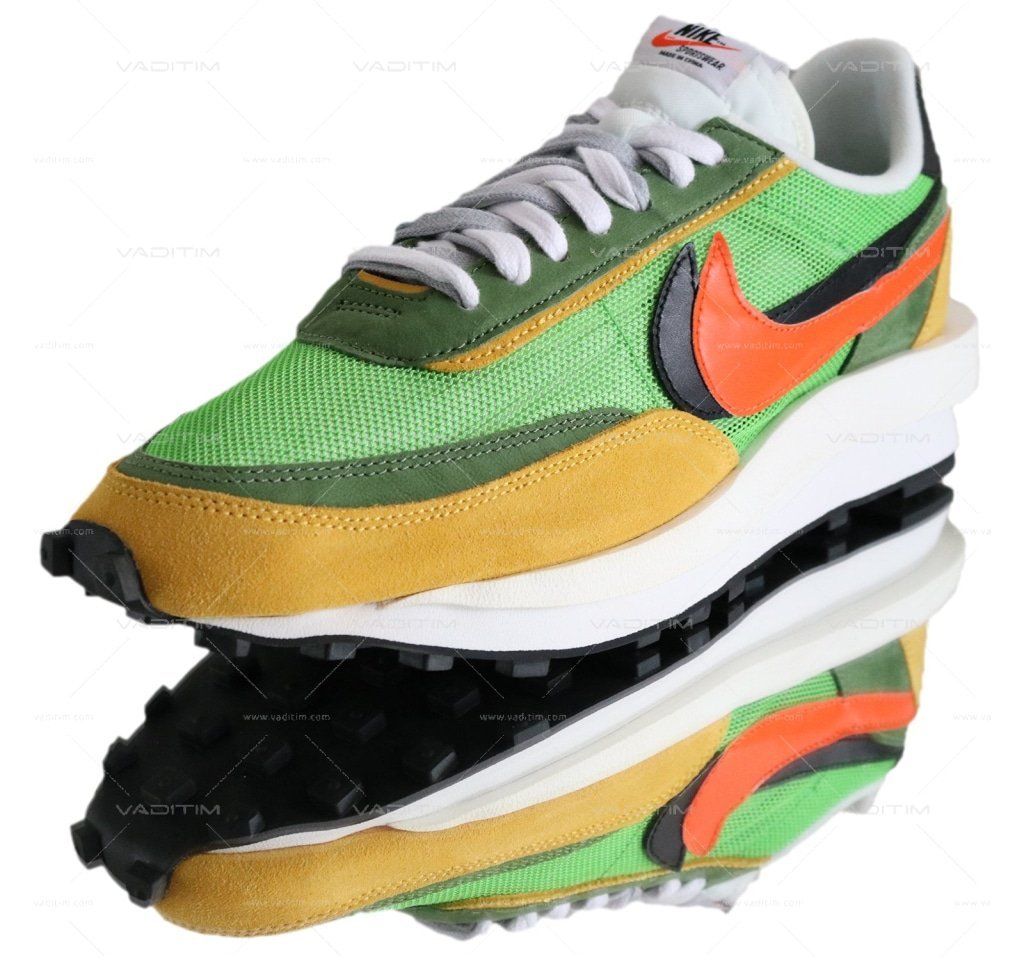 LD Waffle Sacai Green Multi Nike vendor-unknown   