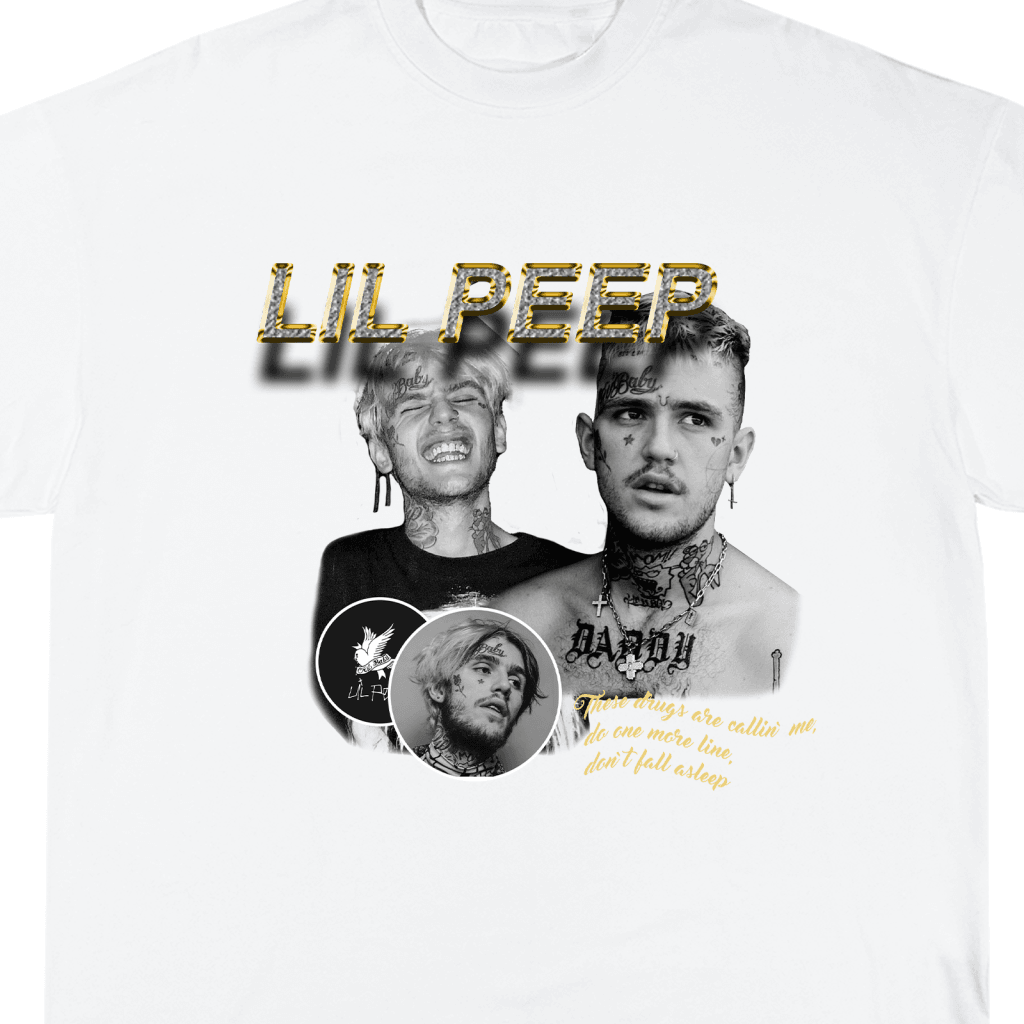 LIL PEEP WHITE T-SHIRT Vaditim