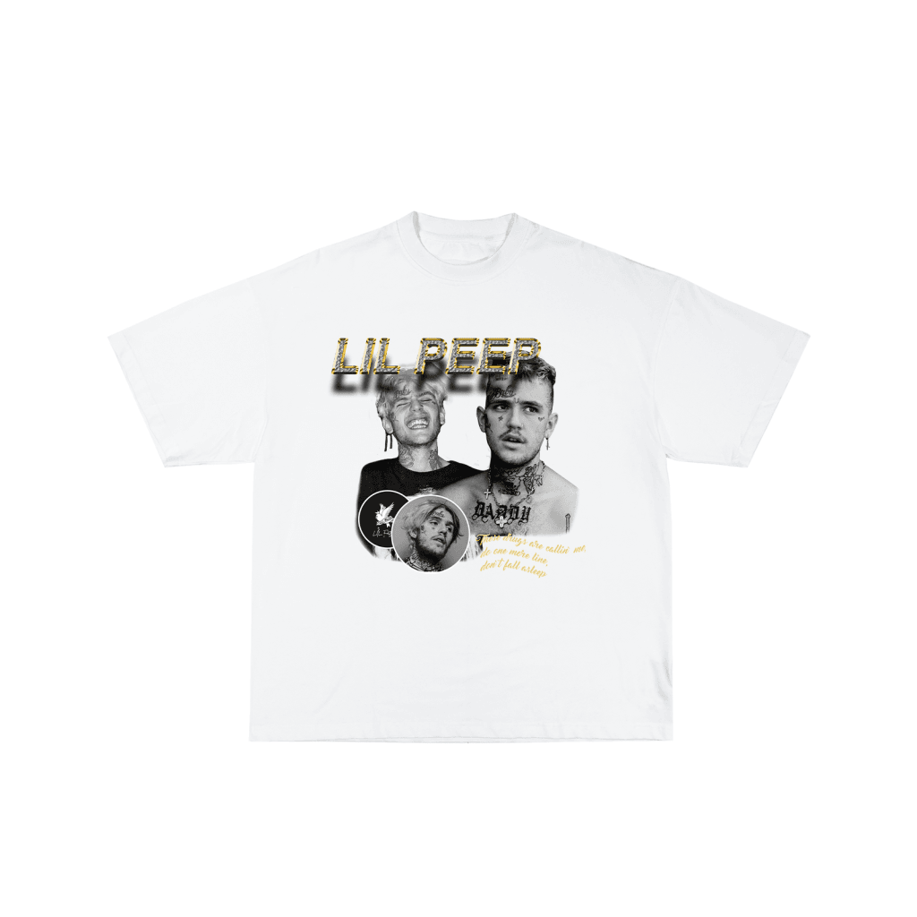 LIL PEEP WHITE T-SHIRT  Vaditim   