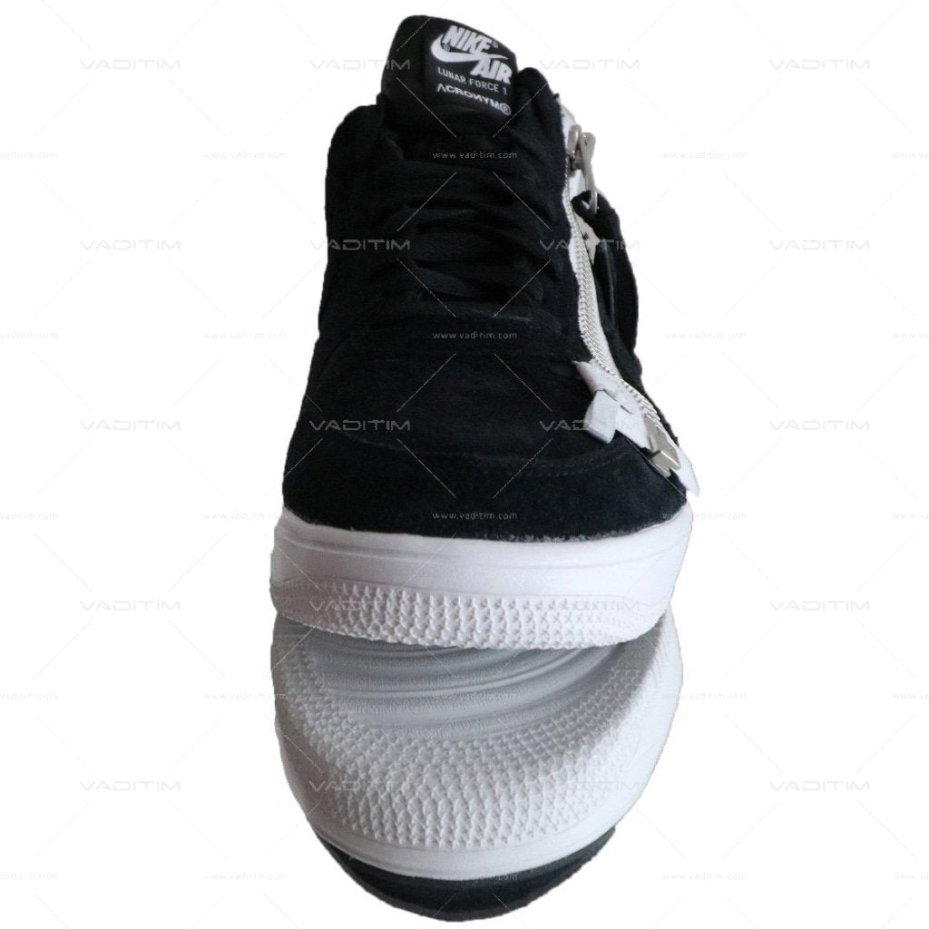 Lunar Force 1 Low Acronym Black White Nike vendor-unknown   