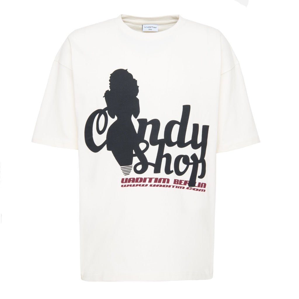 MISTRESS CANDY SHOP T-SHIRT CREME  Vaditim   