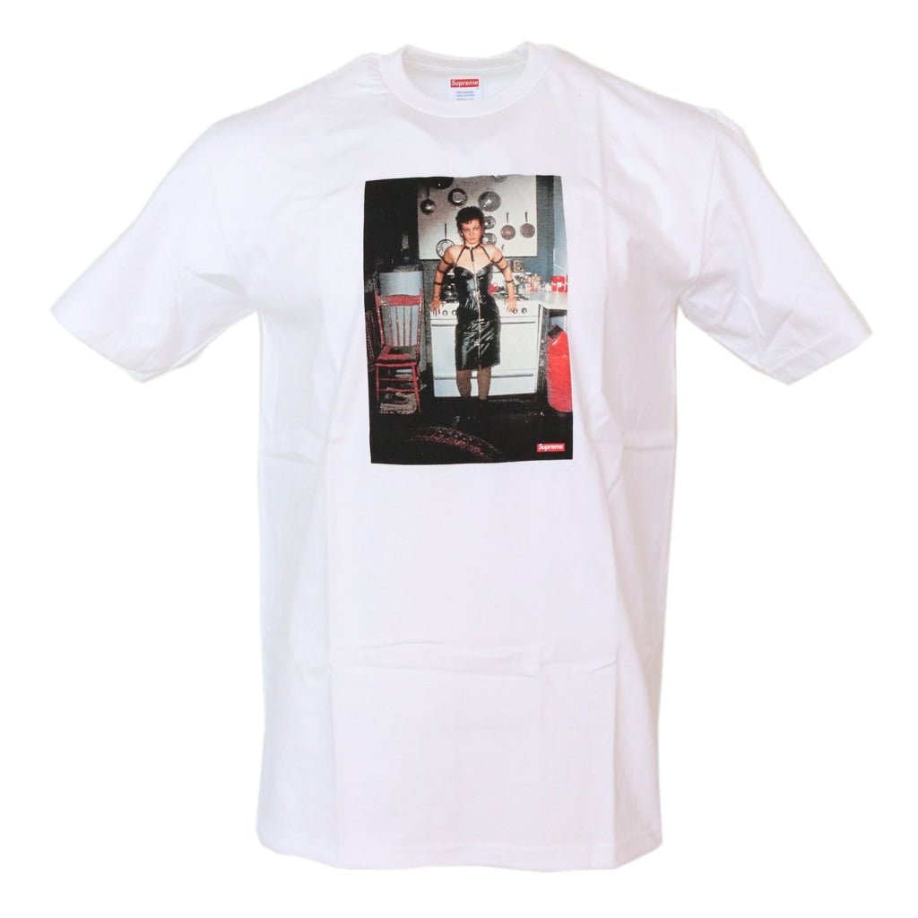 Nan Goldin Nan as a dominatrix Tee White Supreme vendor-unknown   