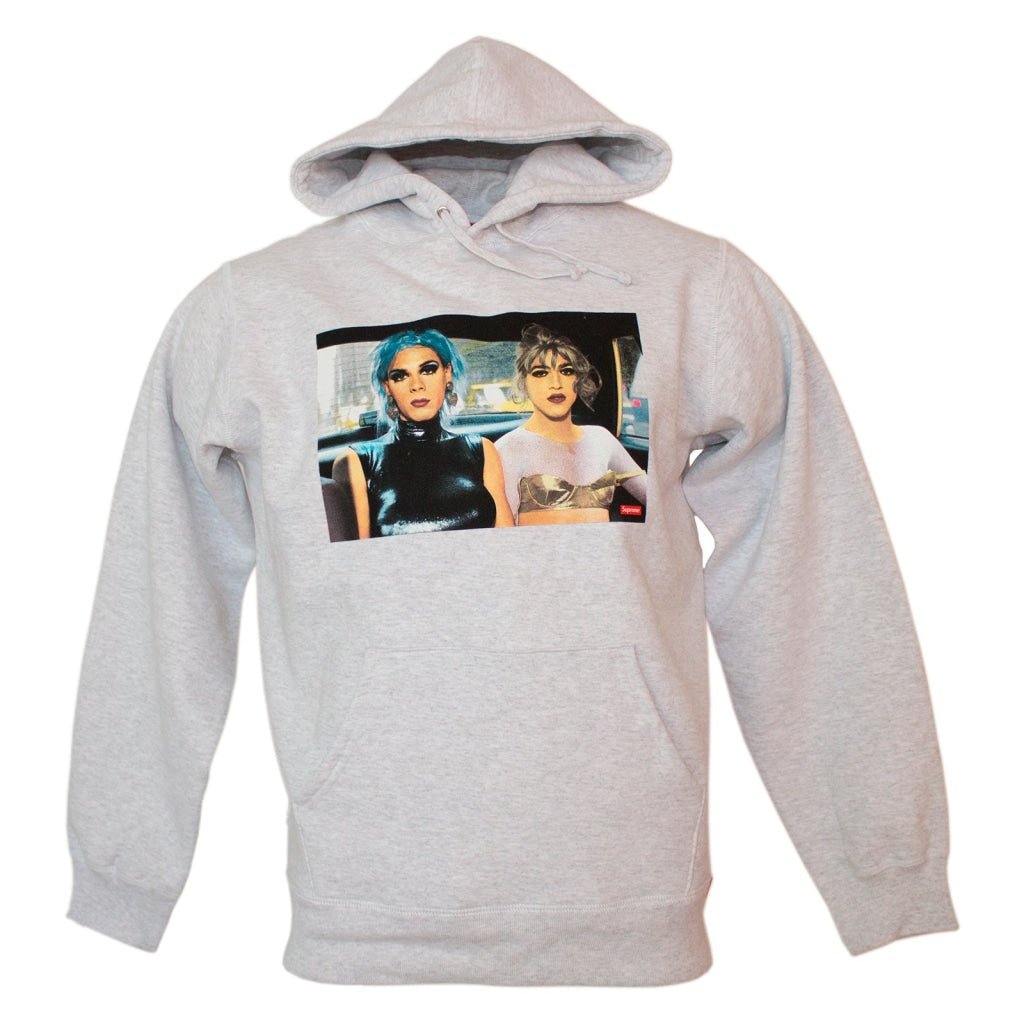 Nan Goldin Misty and Jimmy Paulette Hooded Sweatshirt Grey Supreme vendor-unknown M  