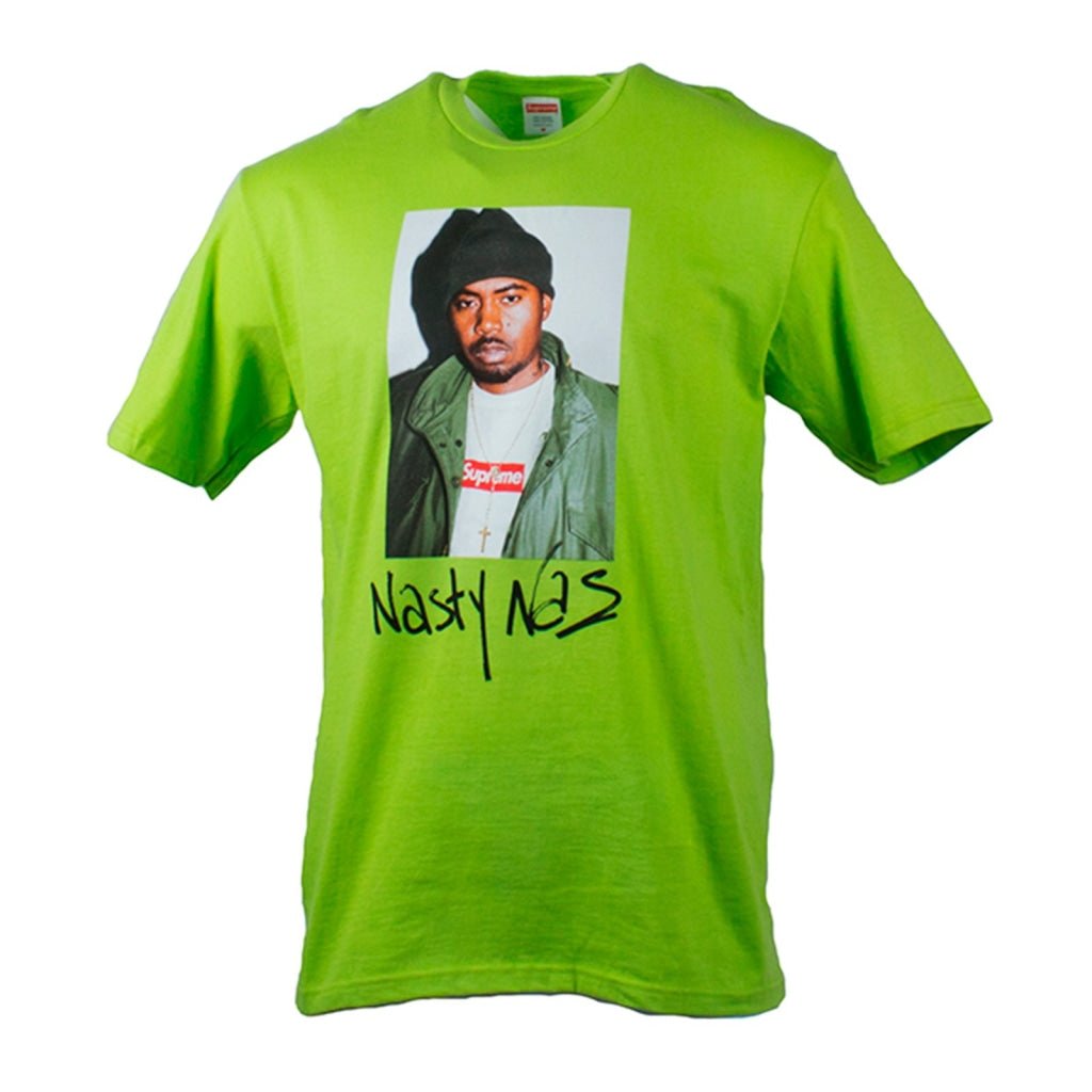 Nas Tee Lime Supreme vendor-unknown L  