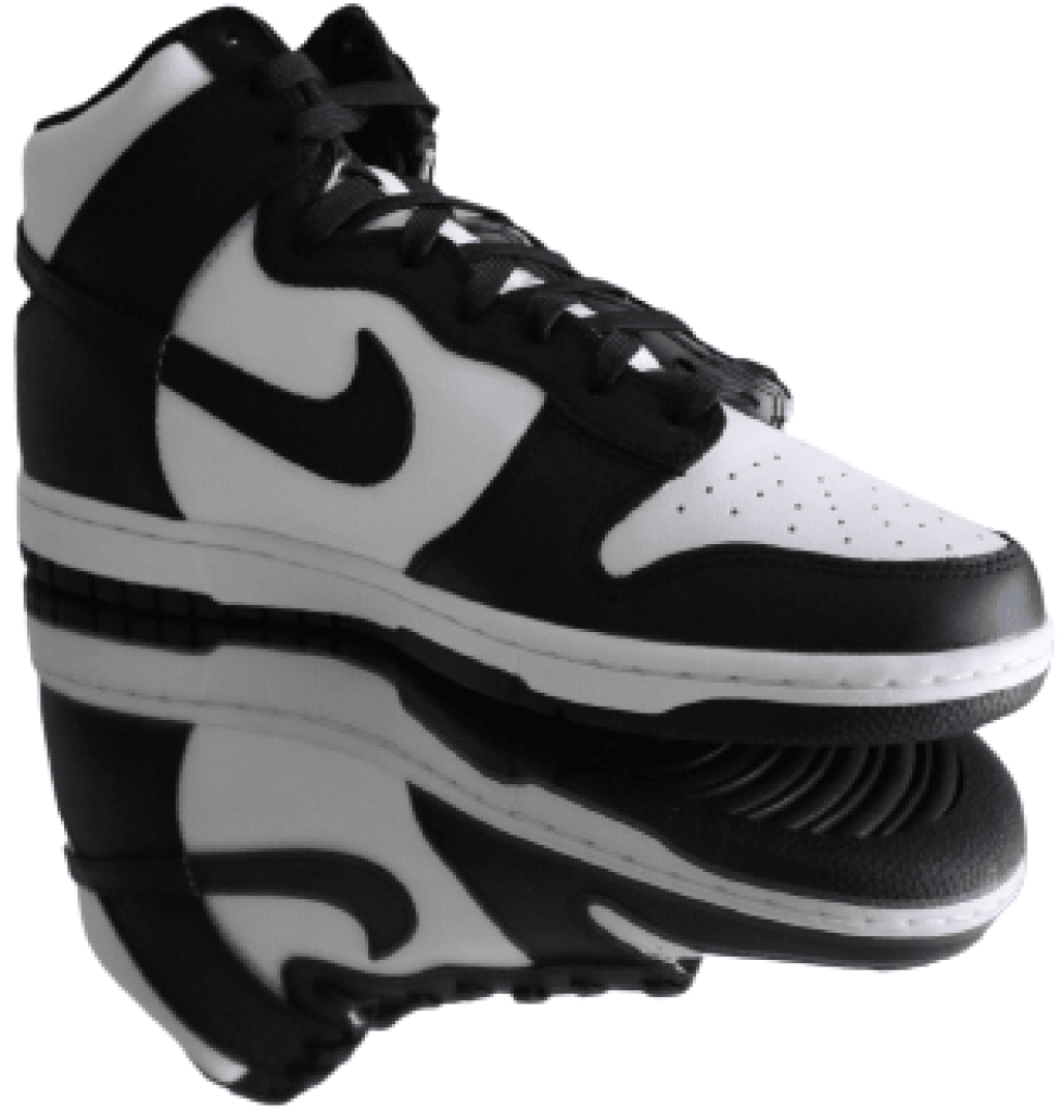 Nike Dunk High Black White  Vaditim   