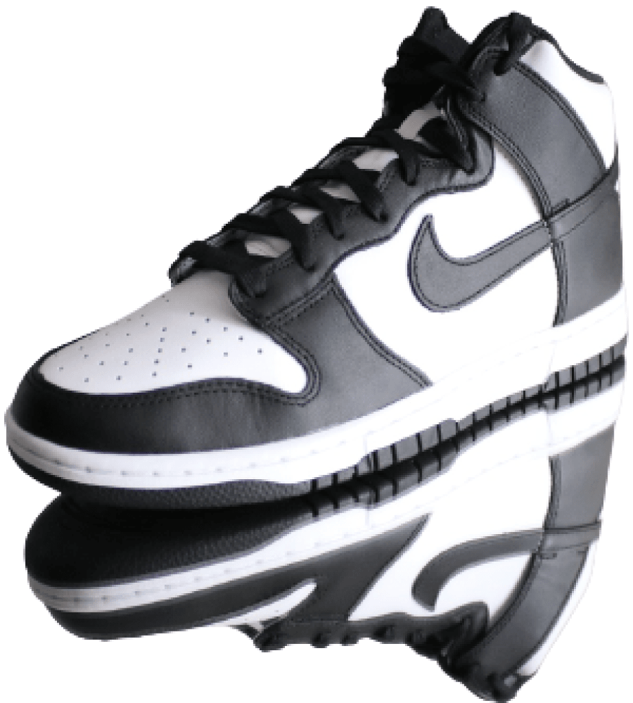 Nike Dunk High Black White Vaditim