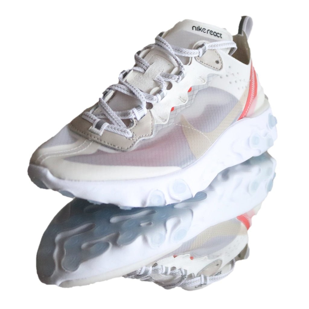 Nike React Element 87 Sail Light Bone Nike vendor-unknown   