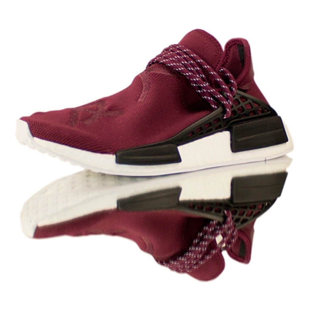 NMD Pharrell HU Friends and Family Burgundy Adidas vendor-unknown US 6  