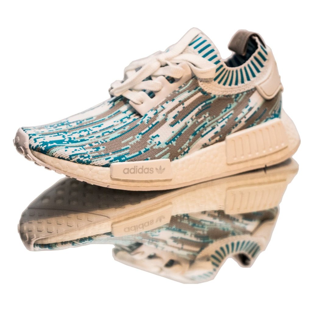 NMD R1 Sneakersnstuff Datamosh Clear Aqua Adidas vendor-unknown US 11,5