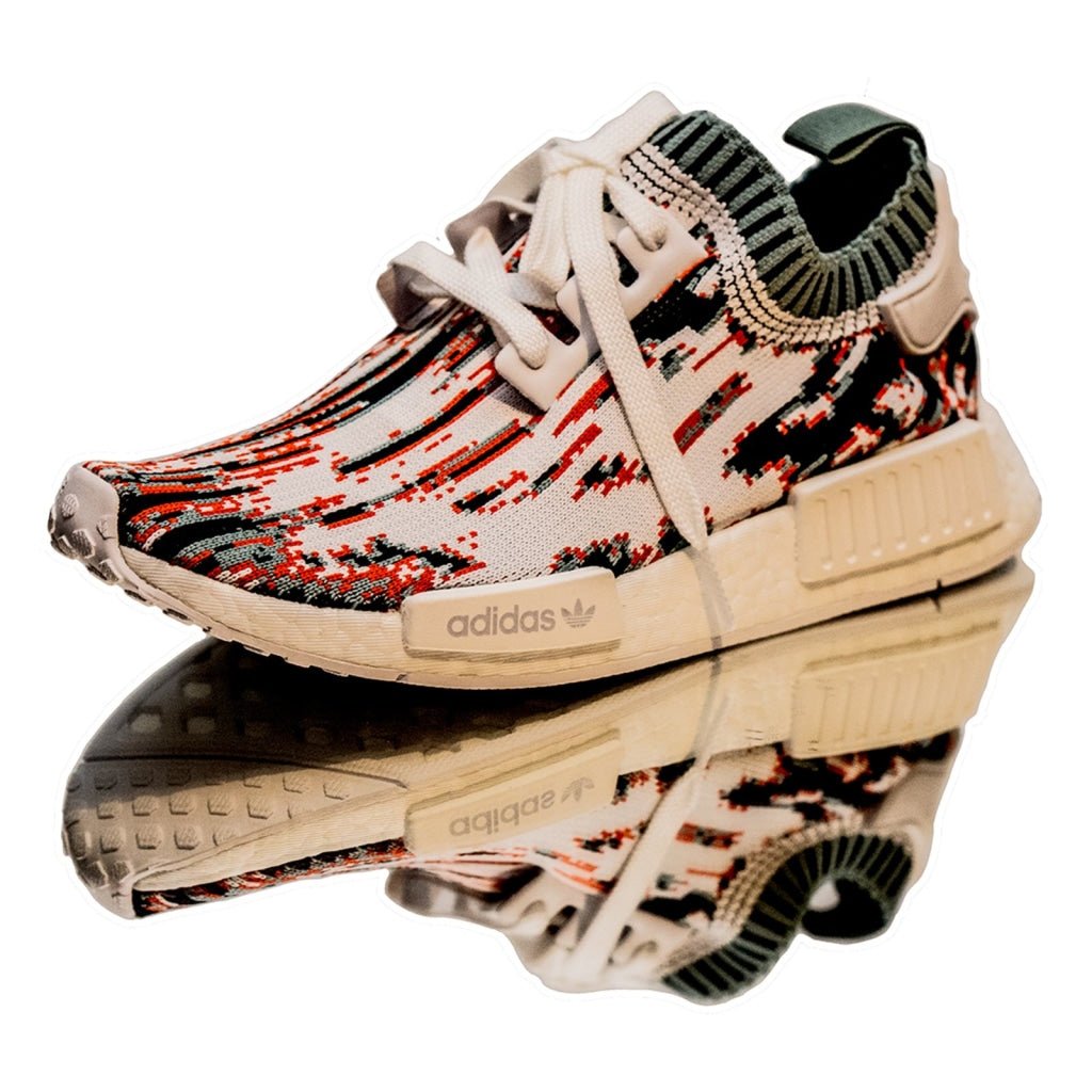 NMD R1 Sneakersnstuff Datamosh Collegiate Orange Adidas vendor-unknown   