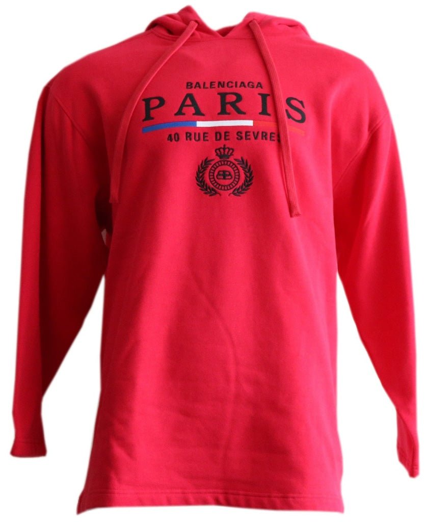 RED BB FLAG PARIS HOODIE Clothing vendor-unknown   