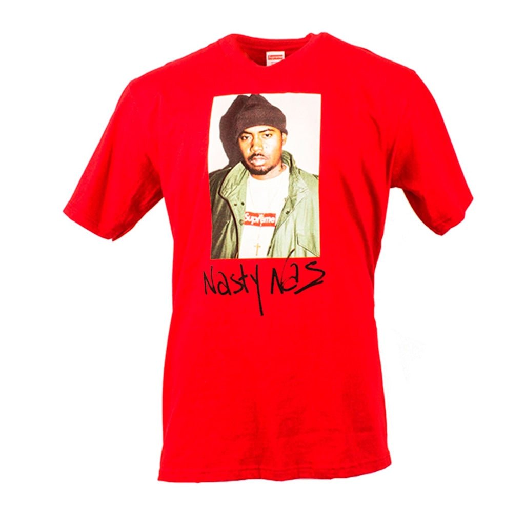 SUPREME Nas Tee Red Supreme vendor-unknown   