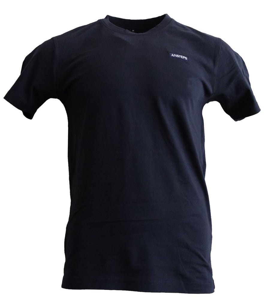 T-SHIRT BOX LOGO NAVY Clothing vendor-unknown