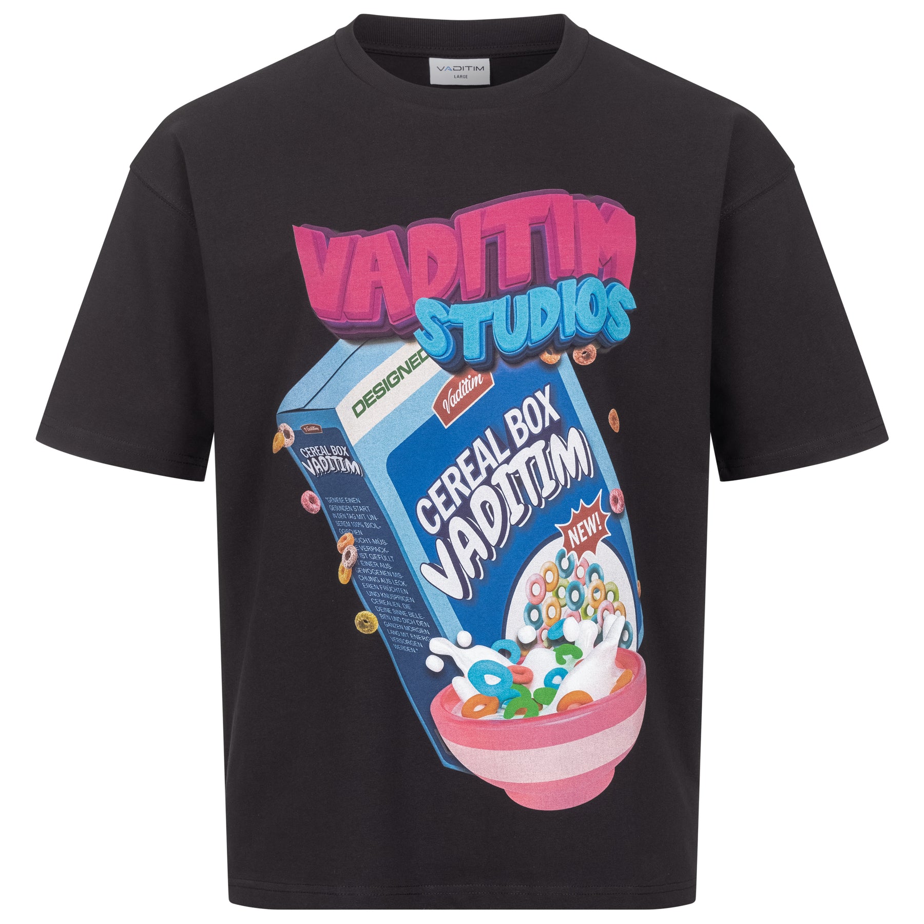 Cereal Breakfast T-Shirt  Vaditim   
