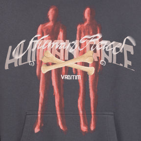 Phantom Siblings Red Washed Hoodie HOODIE Vaditim   