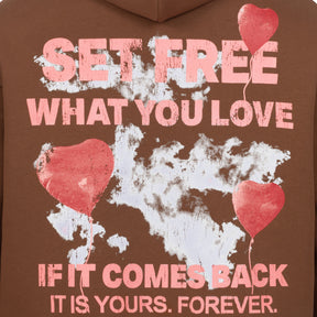 Set Free What You Love Hoodie HOODIE Vaditim   