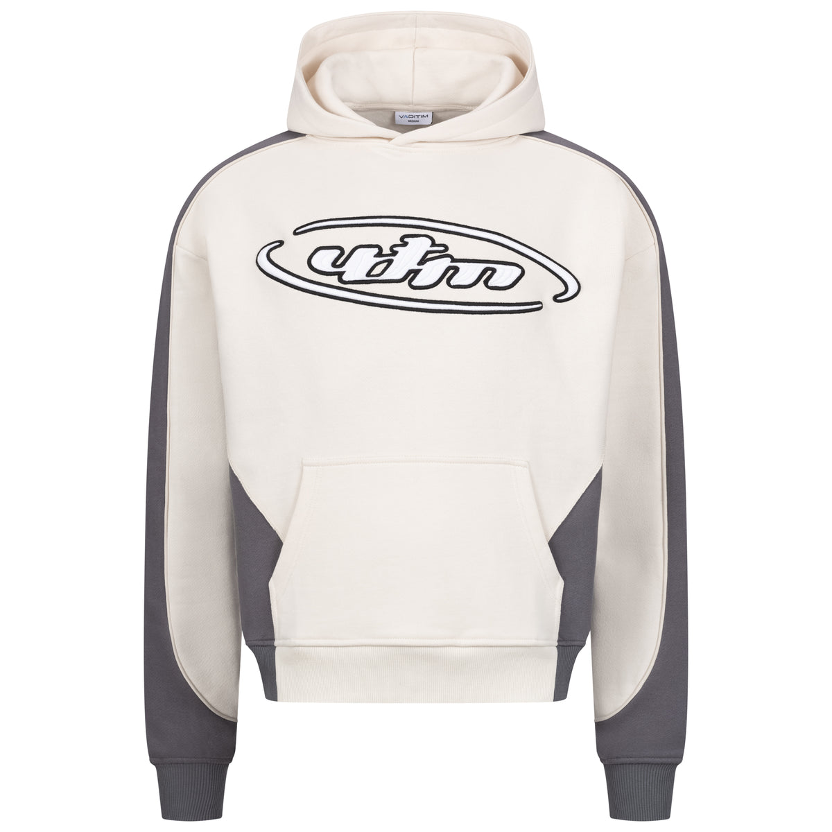 Grey Vanilla 3D College Hoodie HOODIE Vaditim   