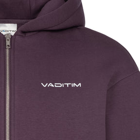 Pulmpurple Basic Zipper Vaditim