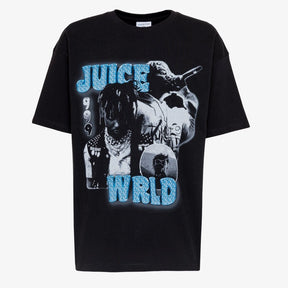 999 JUICE WORLD BLACK T-SHIRT  Vaditim   