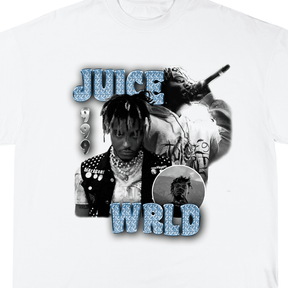 999 JUICE WORLD WHITE T-SHIRT  Vaditim   
