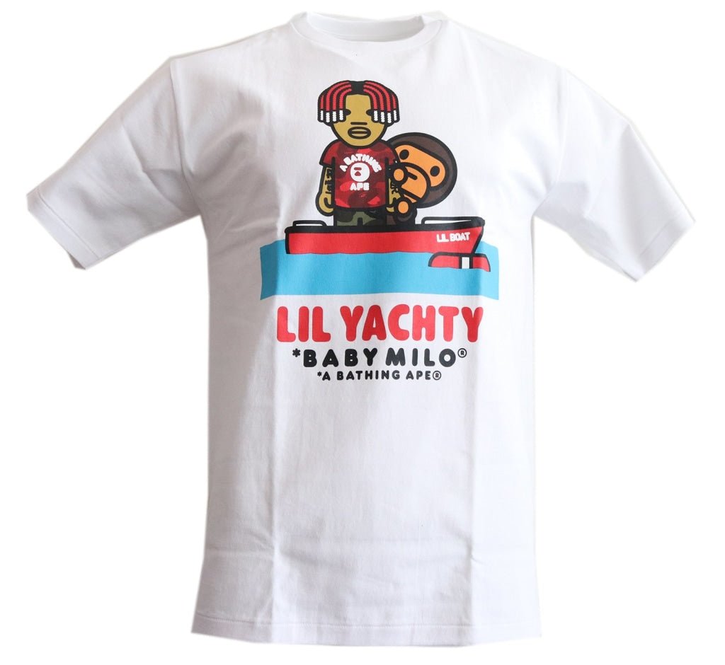 Baby Milo x Lil Yachty Tee #2 White Clothing vendor-unknown   