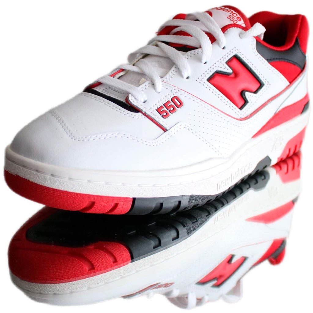 New Balance 550 White Red  Vaditim   