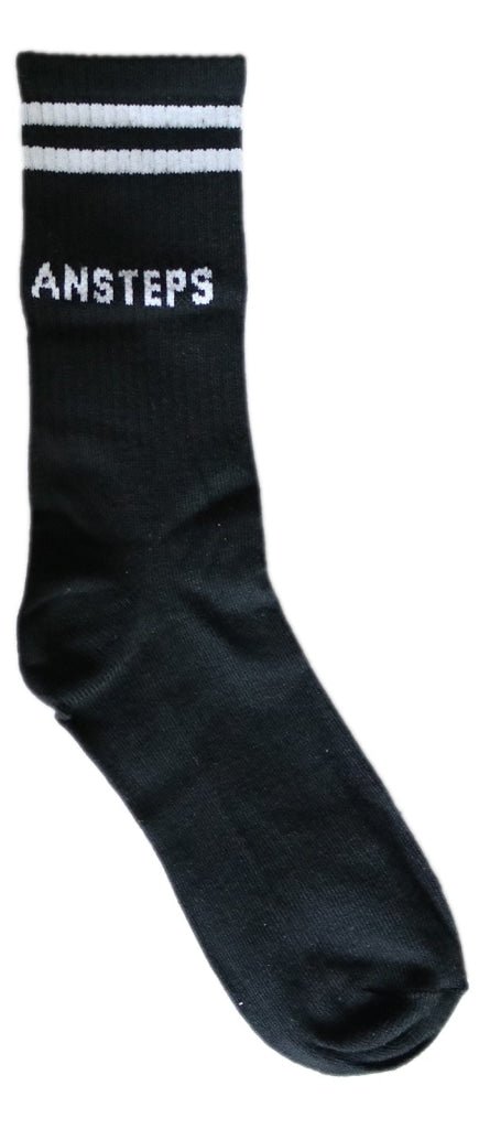 Retro Socks Black (5x Pairs) Clothing vendor-unknown   