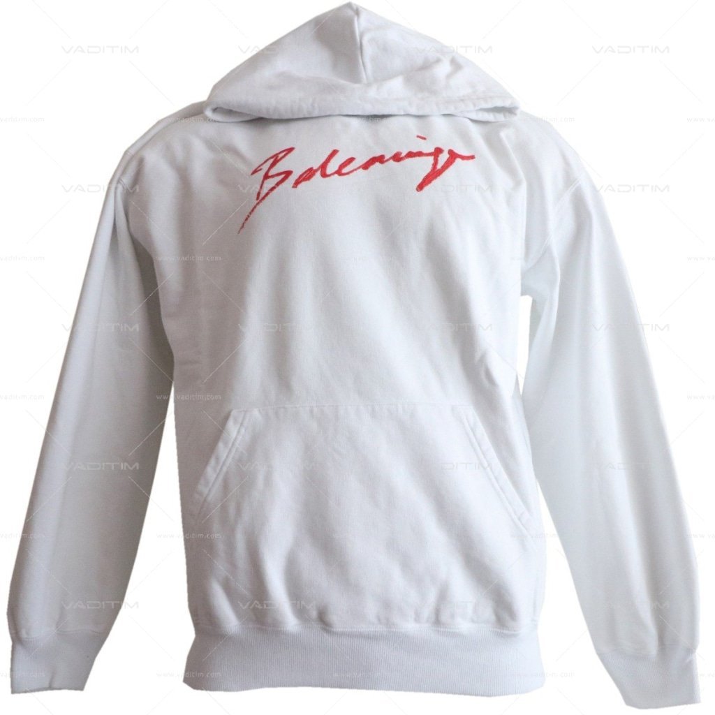 Signature Hoodie white Clothing vendor-unknown L  