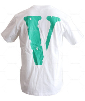 VLONE FRIENDS TEE WHITE/GREEN Clothing vendor-unknown   